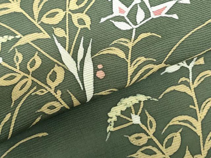 平和屋着物＊夏物 訪問着 絽 草花 正絹 逸品 DABE1834op
