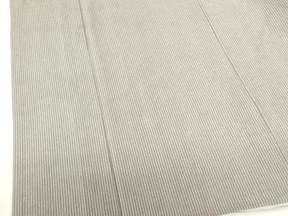 平和屋着物＊夏物 江戸小紋 絽縮緬 両面染 縞 正絹 逸品 DABE1836op