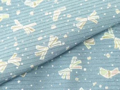 平和屋着物＊夏物　小紋　絽　束ね熨斗文　正絹　逸品　DABE1839op