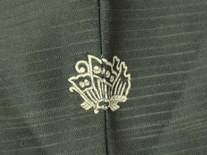 平和屋着物＊夏物 色無地 変わり絽 蝋色 正絹 逸品 DABE1841op
