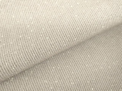平和屋着物＊夏物 小紋 縦絽 作家物 松煙染 霰文 正絹 逸品 DABE1842op