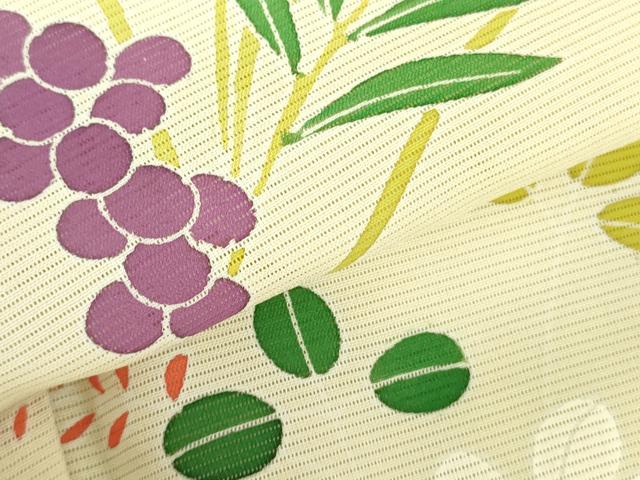 平和屋着物＊夏物 訪問着 絽 南天文 正絹 逸品 未使用 DABE1845op