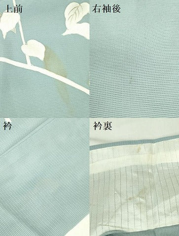 平和屋着物＊夏物 訪問着 絽 南天草花文 金彩 正絹 逸品 DABE1849op