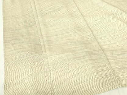 平和屋着物＊夏物 小紋 縦絽 横段文 正絹 逸品 DABE1852op