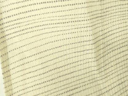 平和屋着物＊夏物 小紋 縦絽 横段文 正絹 逸品 DABE1852op