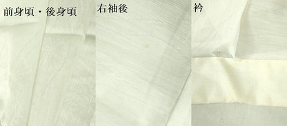 平和屋着物＊夏物 長襦袢 舞花紋紗 洗える着物 DABE1854op