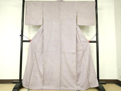 平和屋着物■大変加工の良い総絞り小紋 正絹 逸品 DABE1866op