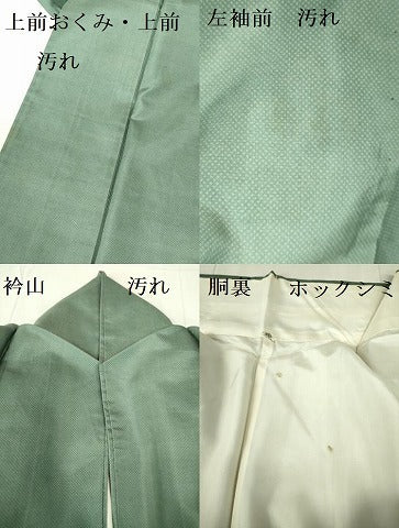 平和屋着物■本場染大島紬 江戸小紋 行儀 正絹 逸品 DABE1880op