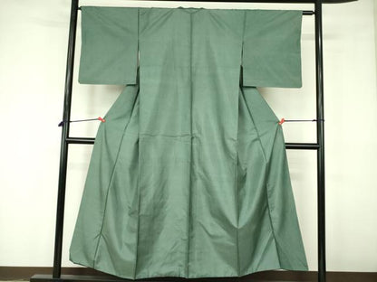 平和屋着物■本場染大島紬 江戸小紋 行儀 正絹 逸品 DABE1880op