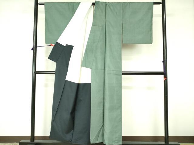 平和屋着物■本場染大島紬 江戸小紋 行儀 正絹 逸品 DABE1880op