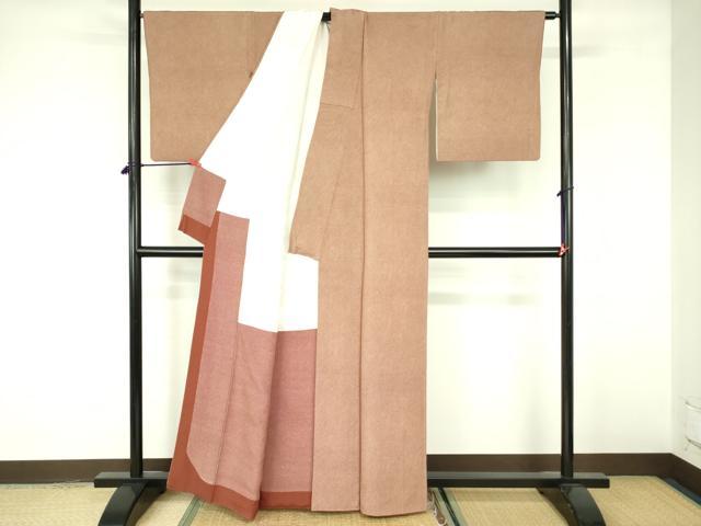 平和屋着物■江戸小紋 保科信 鮫小紋柄 正絹 逸品 DABE1881op