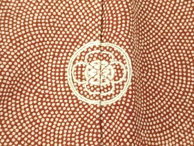 平和屋着物■江戸小紋 保科信 鮫小紋柄 正絹 逸品 DABE1881op