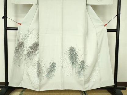 平和屋着物■訪問着 飛鳥花文 三越扱い 正絹 逸品 DABE1890op