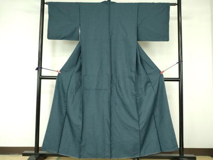 平和屋着物■上質な紬　140亀甲　正絹　逸品　DABE1898op