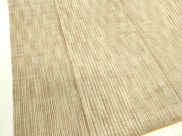 平和屋着物■上質な紬 変わり間道 正絹 逸品 DABE1902op