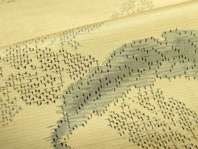 平和屋着物■上質な紬 舞葉文 正絹 逸品 DABE1905op