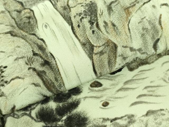 平和屋着物▼豪華色留袖 作家物 手描き 人物風景文 正絹 逸品 DABE1919op