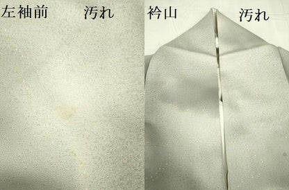 平和屋着物■上質な小紋 雲文 暈し染め 正絹 逸品 DABE1948op