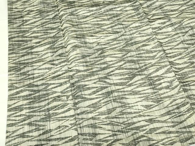 平和屋着物■上質な紬 抽象文様 正絹 逸品 DABE1954op
