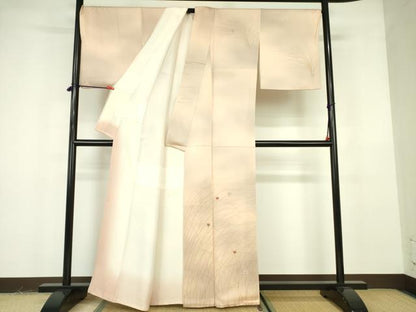 平和屋着物■訪問着 刺繍 草花 金彩 正絹 逸品 DABE1996op
