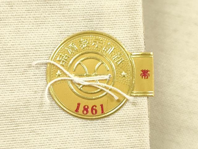 平和屋着物◎西陣　六通柄袋帯　乱菊　銀糸　証紙付き　正絹　逸品　DABE2050xg