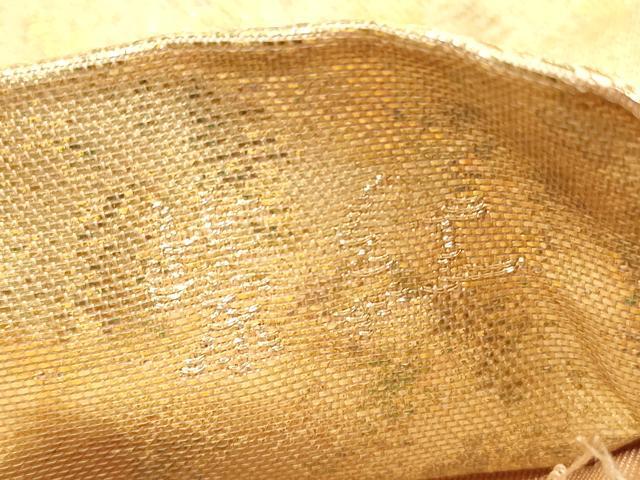 平和屋着物◎六通柄袋帯 唐織 紫紅 老松 舞桜文 金銀糸 浮かし螺鈿 正絹 逸品 DABE2164xg