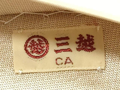平和屋着物◎六通柄袋帯 唐織 色紙重ね花鳥文 金銀糸 三越扱い 正絹 逸品 DABE2319xg