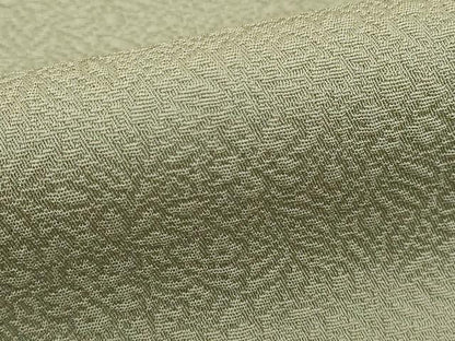 平和屋着物■上質な色無地　舞花地紋　山葵色　正絹　逸品　DABE2554cd