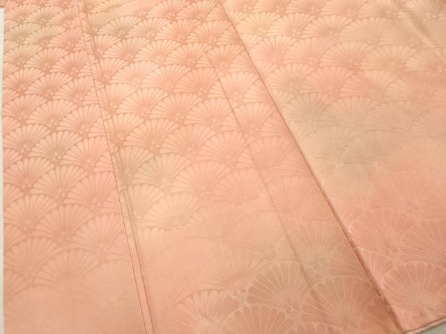 平和屋着物■上質な小紋　青海波地紋　暈し染め　正絹　逸品　DABE2558cd
