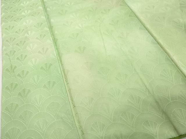 平和屋着物■上質な小紋　青海波地紋　暈し染め　正絹　逸品　DABE2564cd