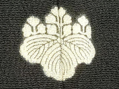 平和屋着物■豪華黒留袖　駒刺繍　流水地紙花文　金彩　正絹　逸品　DABE2578cd