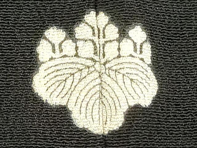 平和屋着物■豪華黒留袖　駒刺繍　流水地紙花文　金彩　正絹　逸品　DABE2578cd