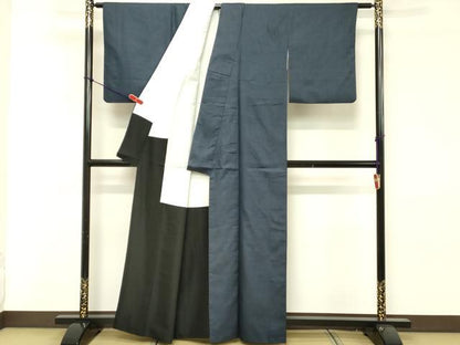 平和屋着物■上質な紬　100亀甲　総詰め　正絹　逸品　DABE2688cd