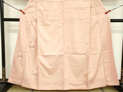 平和屋着物■訪問着　刺繍　草花文　洗える着物　DABE2761cd
