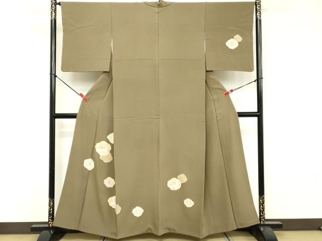 平和屋着物■訪問着　刺繍　花鳥文　金彩　正絹　逸品　DABE2762cd