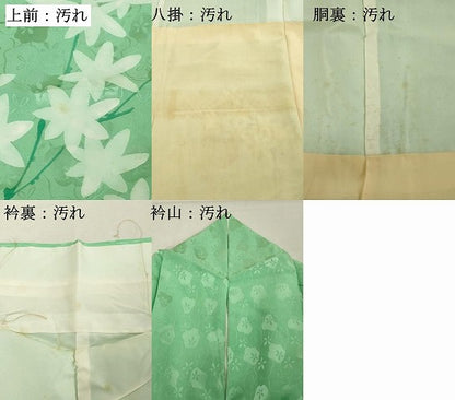 平和屋着物■訪問着 手描き 枝楓文 正絹 逸品 DABE2778cd