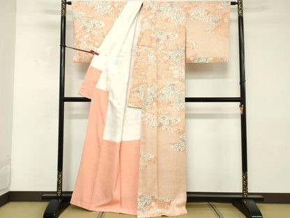 平和屋着物■上質な小紋　辻が花　正絹　逸品　DABE2787cd