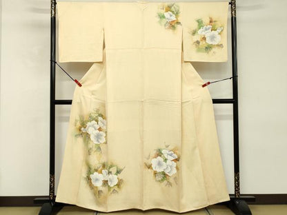 平和屋着物■訪問着 舞花文 暈し染め 正絹 逸品 DABE2800cd