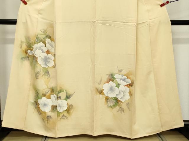 平和屋着物■訪問着 舞花文 暈し染め 正絹 逸品 DABE2800cd