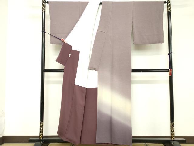 平和屋着物■訪問着 霞文 暈し染め 正絹 逸品 DABE2828cd