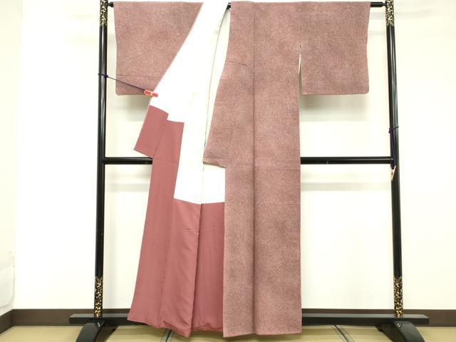平和屋着物■上質な小紋　作家物　霞文　正絹　逸品　DABE2832cd