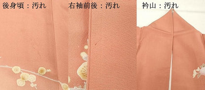 平和屋着物■訪問着　雪輪花文　暈し染め　金彩　やまと誂製　正絹　逸品　DABE2836cd