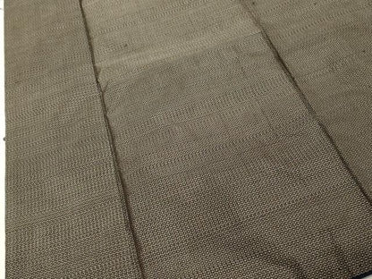 平和屋着物■男性　本場大島紬　アンサンブル　長羽織　80亀甲　総詰め　正絹　逸品　DABE2838cd