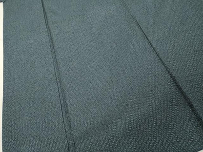 平和屋着物■男性　紬　アンサンブル　100亀甲　総詰め　正絹　逸品　DABE2842cd