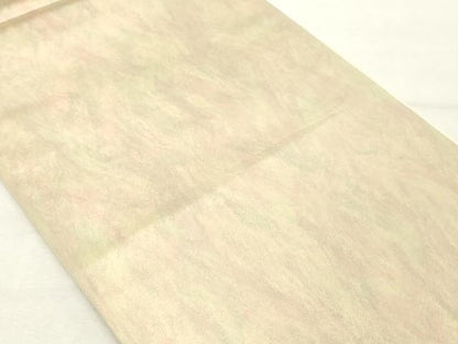 平和屋着物◎六通柄袋帯　霞文　引箔　正絹　逸品　DABE2887cd