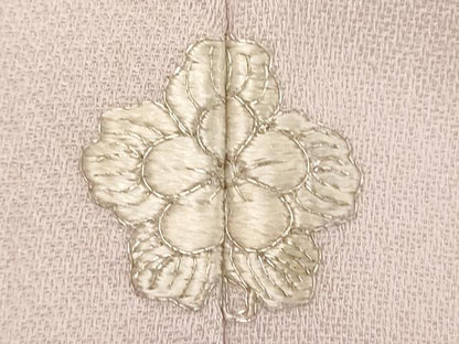平和屋着物■訪問着　刺繍　飛鶴文　暈し染め　正絹　逸品　DABE2933cd