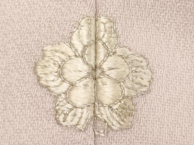 平和屋着物■訪問着　刺繍　飛鶴文　暈し染め　正絹　逸品　DABE2933cd