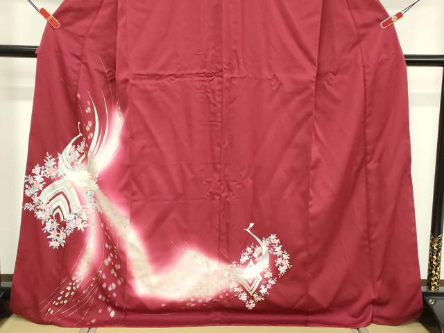 平和屋着物■訪問着　飛鳥文　暈し染め　金銀彩　正絹　逸品　DABE2946cd