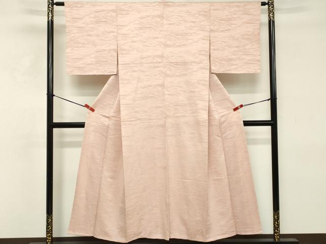 平和屋着物■上質な色無地　風景地紋　虹色　正絹　逸品　DABE2955cd