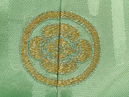 平和屋着物■豪華振袖　駒刺繍　地紙花文　金彩　三越扱い　正絹　逸品　DABE2961cd